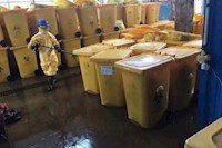 水控集團(tuán)員工全面防護(hù)，醫(yī)廢焚燒廠涉疫垃圾日產(chǎn)日清！